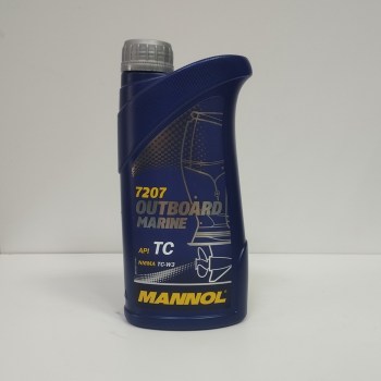 Масло моторное Mannol Outboard Marine 2T TC-W3 1л. №72071